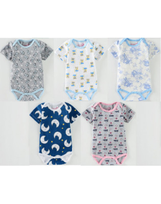 Baby onesie 6M Boy Set of 5